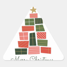 Merry Christmas presenta el árbol