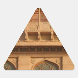 Pegatina Triangular Museo del Palacio de Mohatta: Diseño icónico