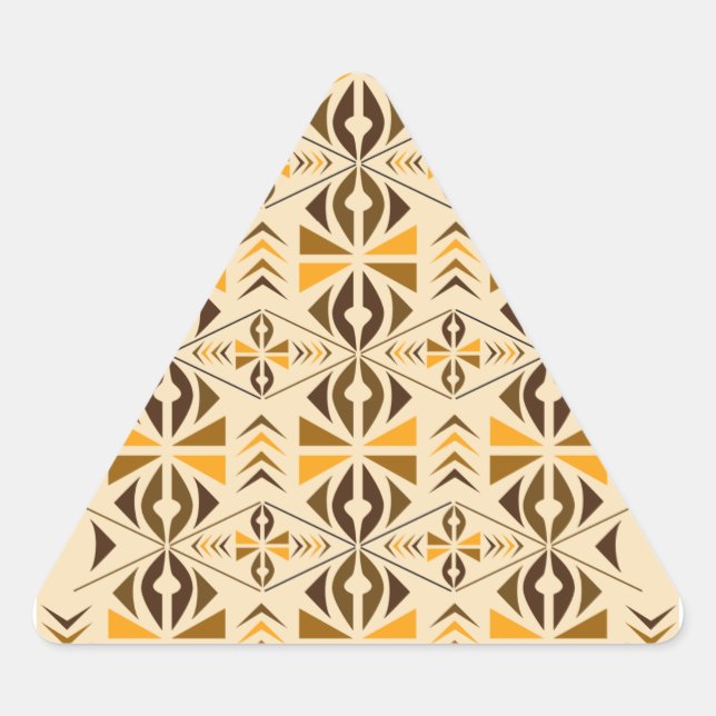 Pegatina Triangular Navajo (Anverso)