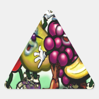 Pegatina Triangular Navidades de frugalidad