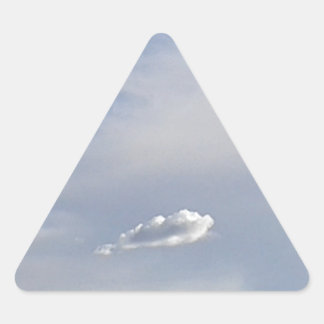 Pegatina Triangular Nube Y Nube