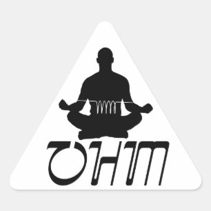 PEGATINA TRIANGULAR OHM