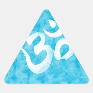Pegatina Triangular Om / Aum