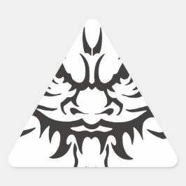 Pegatina Triangular Oni Demon