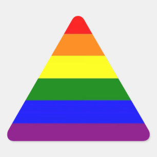 Pegatina Triangular Orgullo LGBT