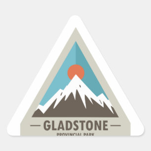 Pegatina Triangular Parque Provincial Gladstone