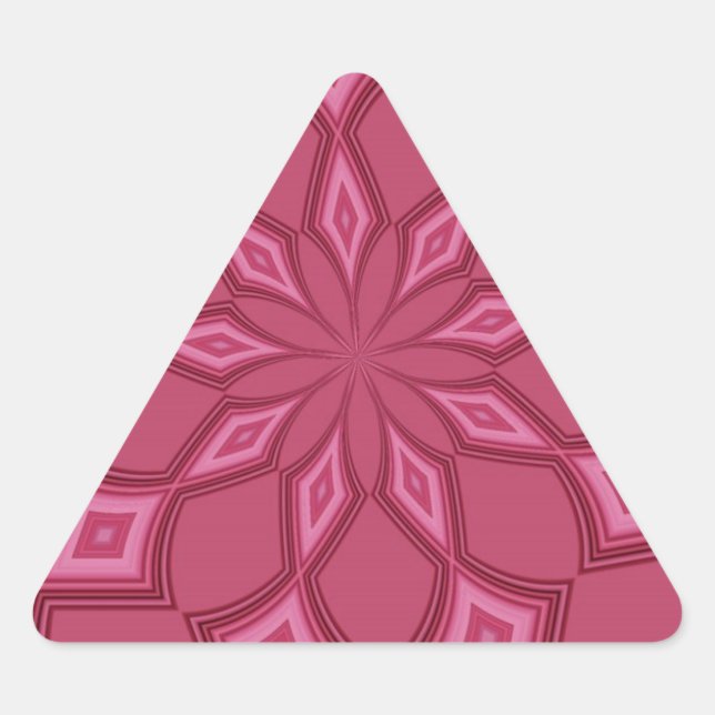 PEGATINA TRIANGULAR PASIÓN DE COLOR (Anverso)