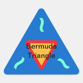 Pegatina Triangular PEGATINAS de BERMUDA TRIANGLE (20)