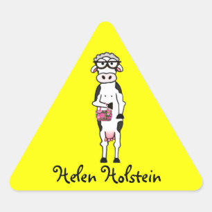 Pegatina Triangular Pegatinas Helen Holstein