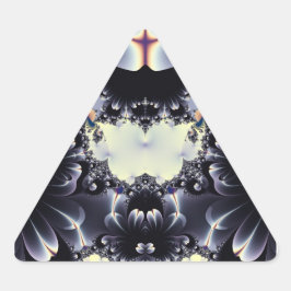 Pegatina Triangular Pétalos