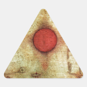 Pegatina Triangular Pintura de Paul Klee Ad Marginem
