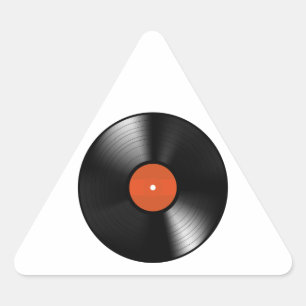Pegatina Triangular Registro de Vinyle
