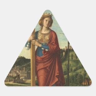 Pegatina Triangular Santa Elena - Cima da Conegliano