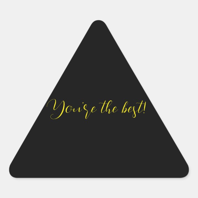 Pegatina Triangular Small Business Stickers – Fun & Creative Digital L (Anverso)