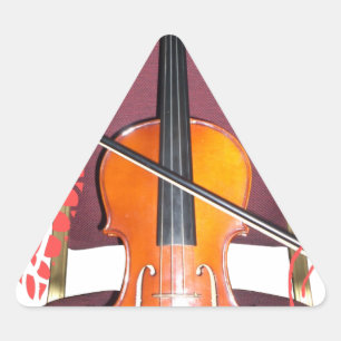 Pegatina Triangular Sonido v love hakuna matata valentine