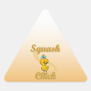 Pegatina Triangular Squash Chick