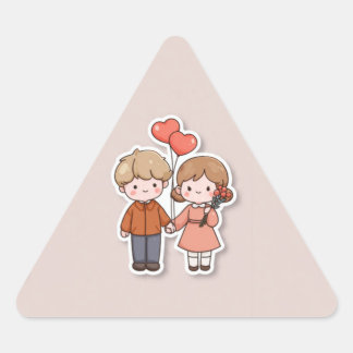 Pegatina Triangular Sticker