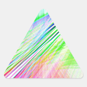 Pegatina Triangular Supernova reconstruida de Roberto S. Lee
