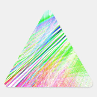 Pegatina Triangular Supernova recreada por Robert S. Lee