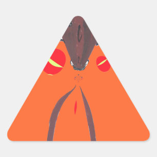 Pegatina Triangular Te amo Nakupenda Swahili