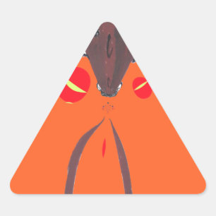 Pegatina Triangular Te amo Nakupenda Swahili