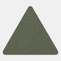Pegatina triangular texturizada verde musgo person