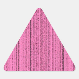 Pegatina Triangular Tiras rosadas