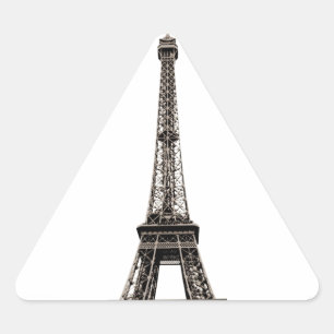 Pegatina Triangular Torre Eiffel