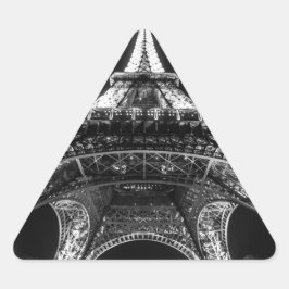 Pegatina Triangular Torre Eiffel París Francia