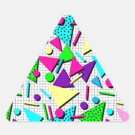 Pegatina Triangular totalmente radical