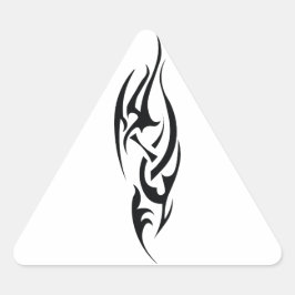 Pegatina Triangular Traditional Tattoo Art Inspired Design