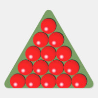 Triángulo de Snooker - Bolas rojas
