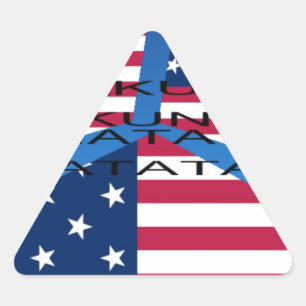 PEGATINA TRIANGULAR USA HAKUNA MATATA
