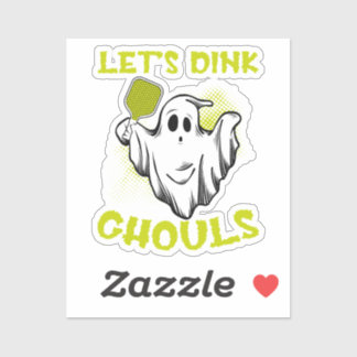 Pegatina Tríbol de plaquetas de espátula de halloween