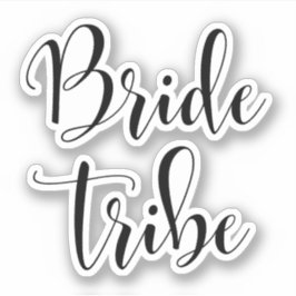 Pegatina tribu Elegant Bride