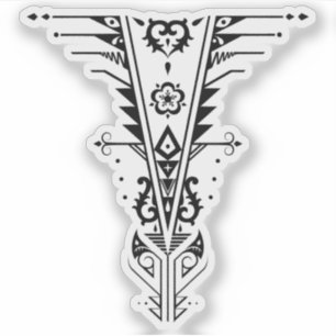 Pegatina tricotomía tristack