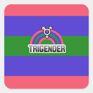 PEGATINA TRIGENDER RAINBOW