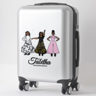 Pegatina Trío de bailarín de alabanza #1