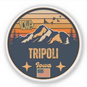 Pegatina Trípoli, Iowa