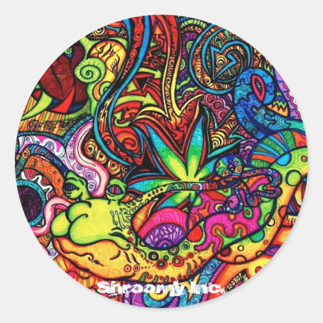 Pegatina Trippy (Anverso)