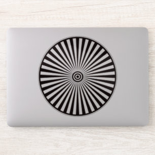 Pegatina Trippy Bullseye