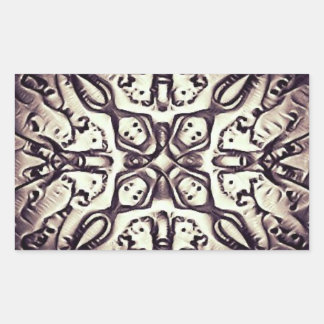 Pegatina Trippy Skulls