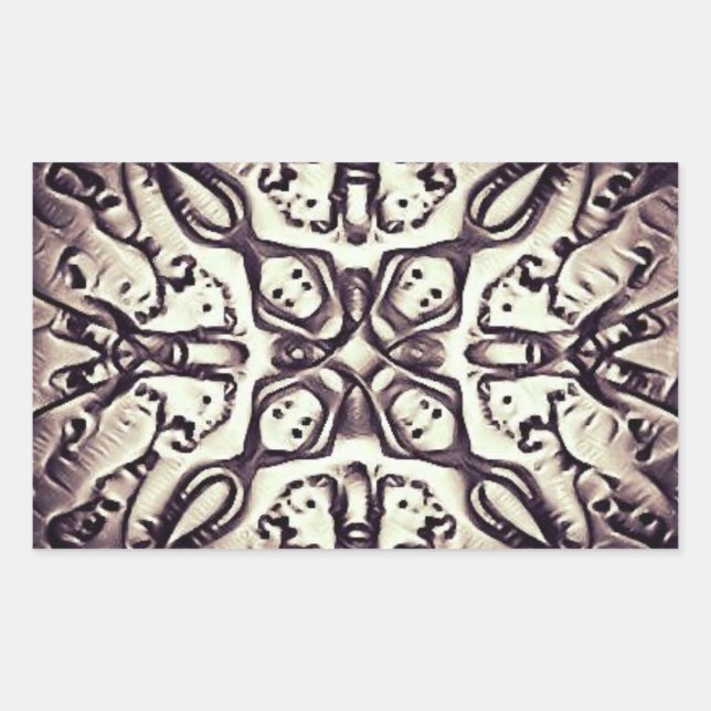 Pegatina Trippy Skulls (Anverso)