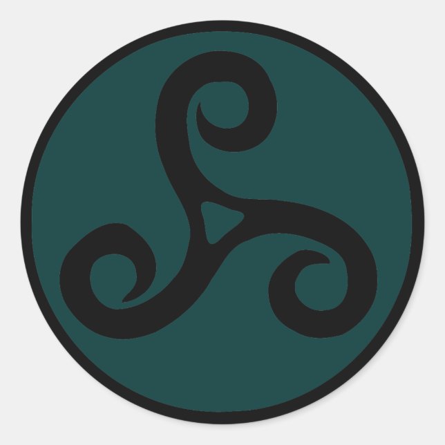 pegatina triskel (Anverso)