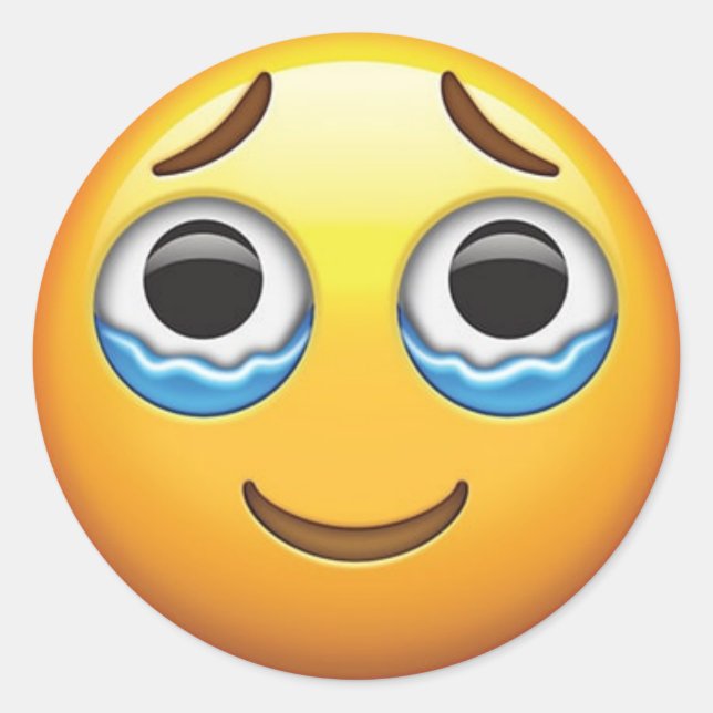 pegatina triste (Anverso)