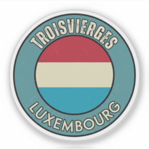 Pegatina Troisvierges, Luxemburgo