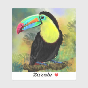 Pegatina Tropical Toucan