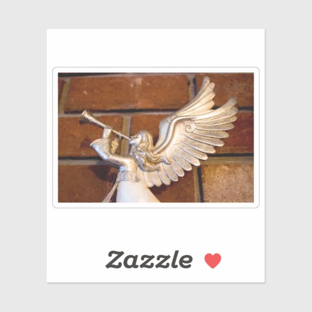 Pegatina Truco plateado I (Hoja)