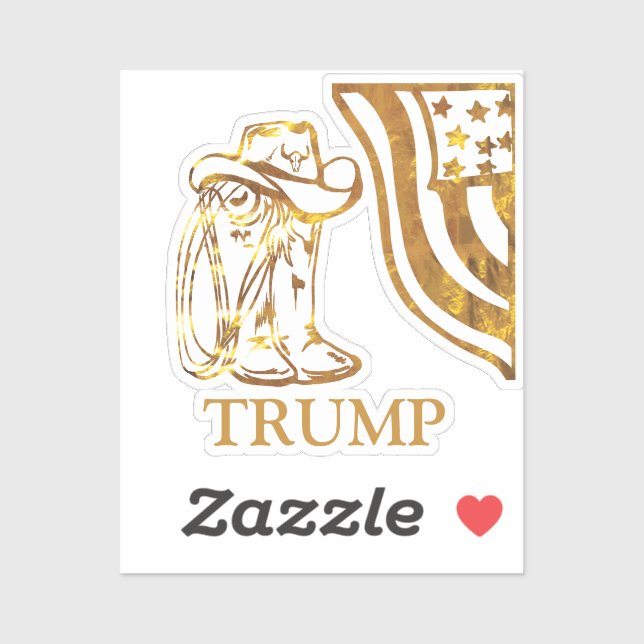 PEGATINA TRUMP (Hoja)