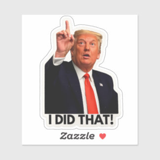 Pegatina ¡Trump Hizo Eso!